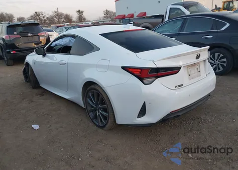 2019 Lexus Rc 300 F Sport z USA, uszkodzony, nr VIN JTHHA5BC8K5009960